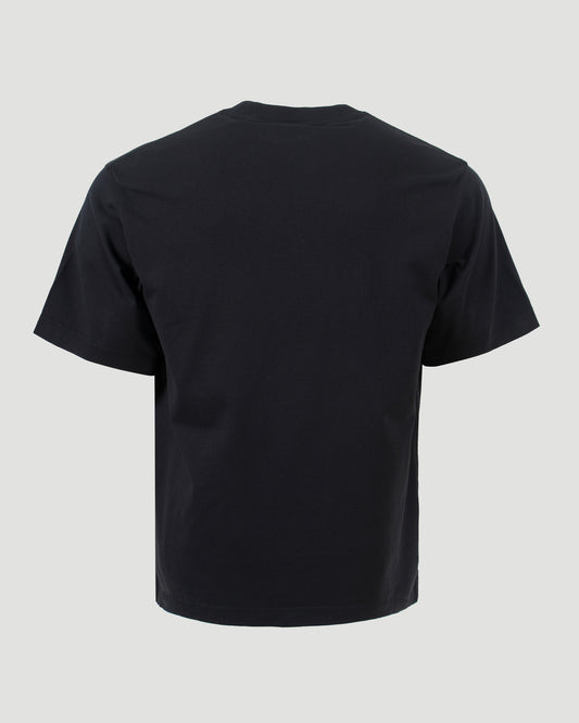 COTTON T-SHIRT IN BLACK