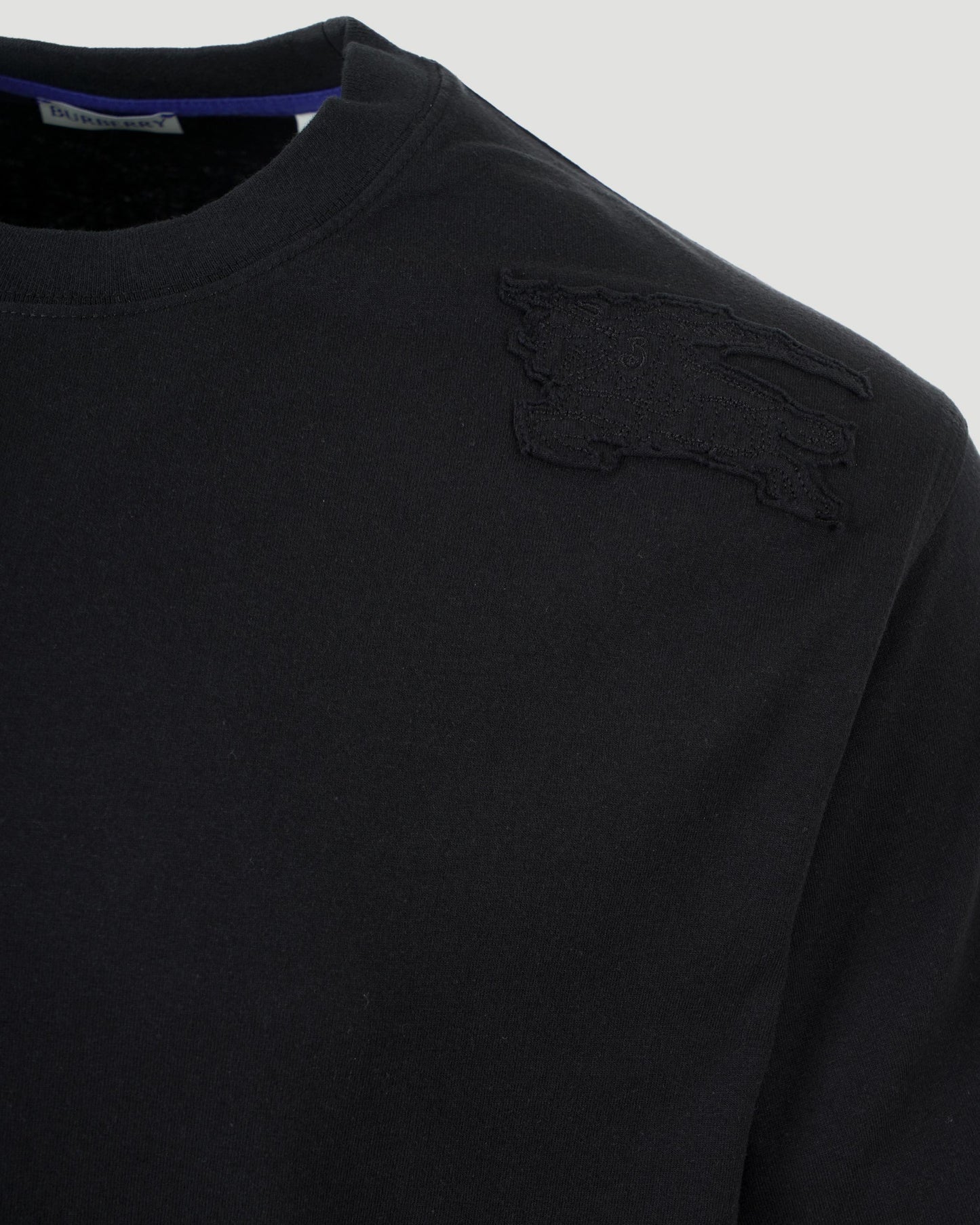 COTTON T-SHIRT IN BLACK