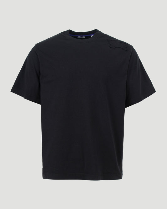 COTTON T-SHIRT IN BLACK
