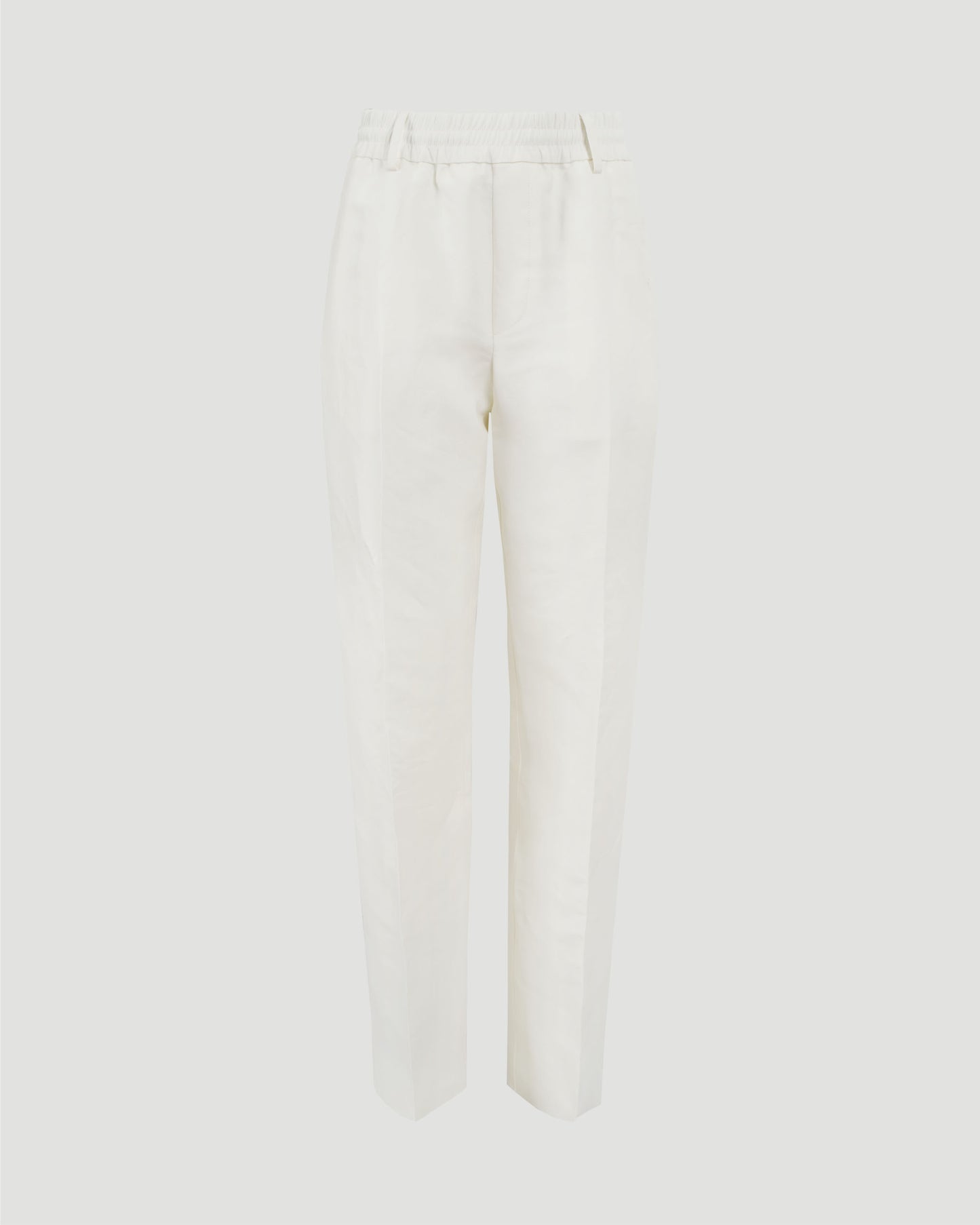 Canvas Trousers in Cream
