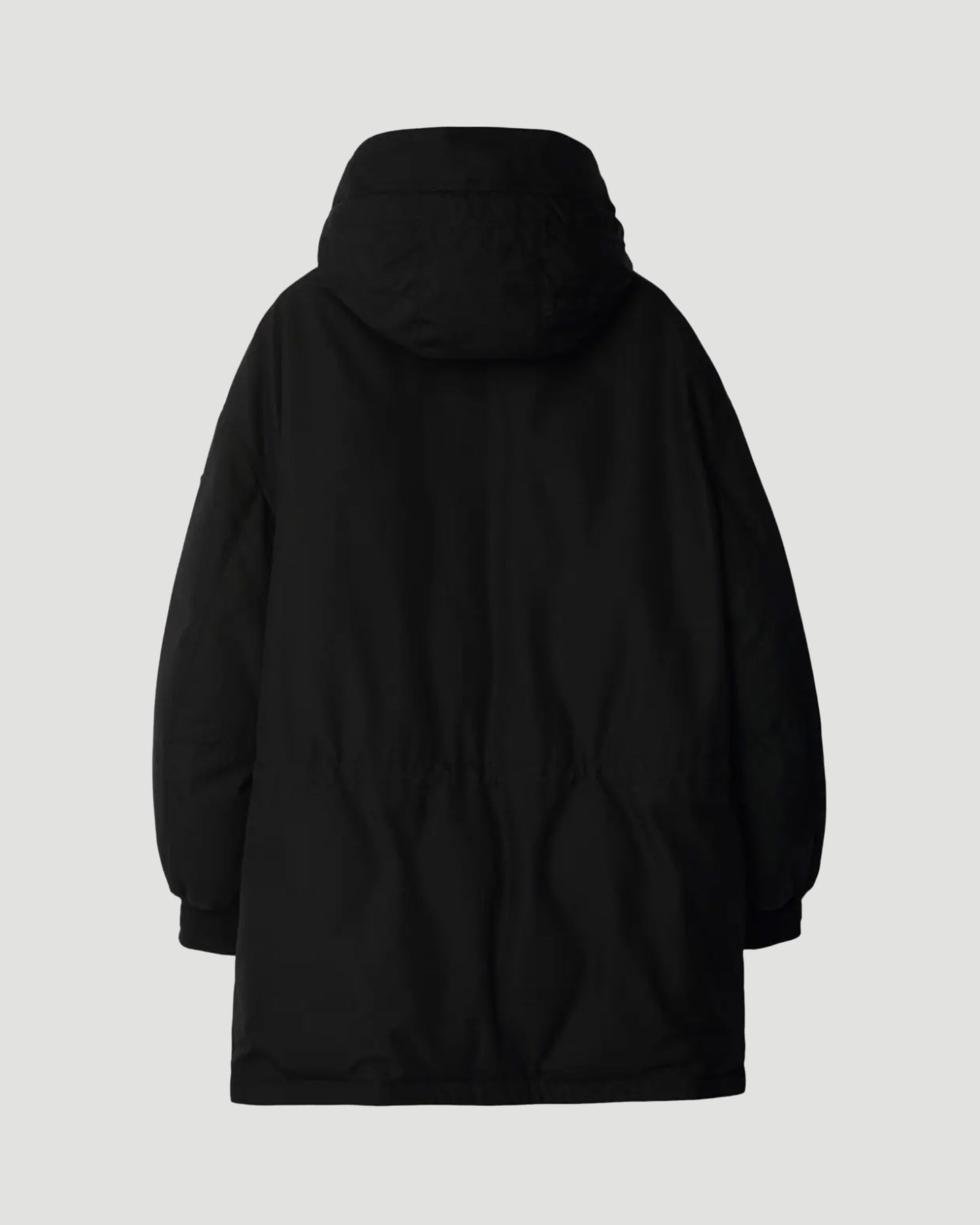 Faux Fur Trim Nylon Parka