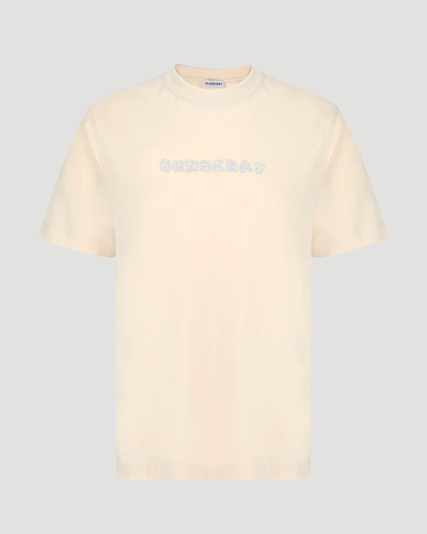 Paisley Logo Cotton T-shirt in Tundra