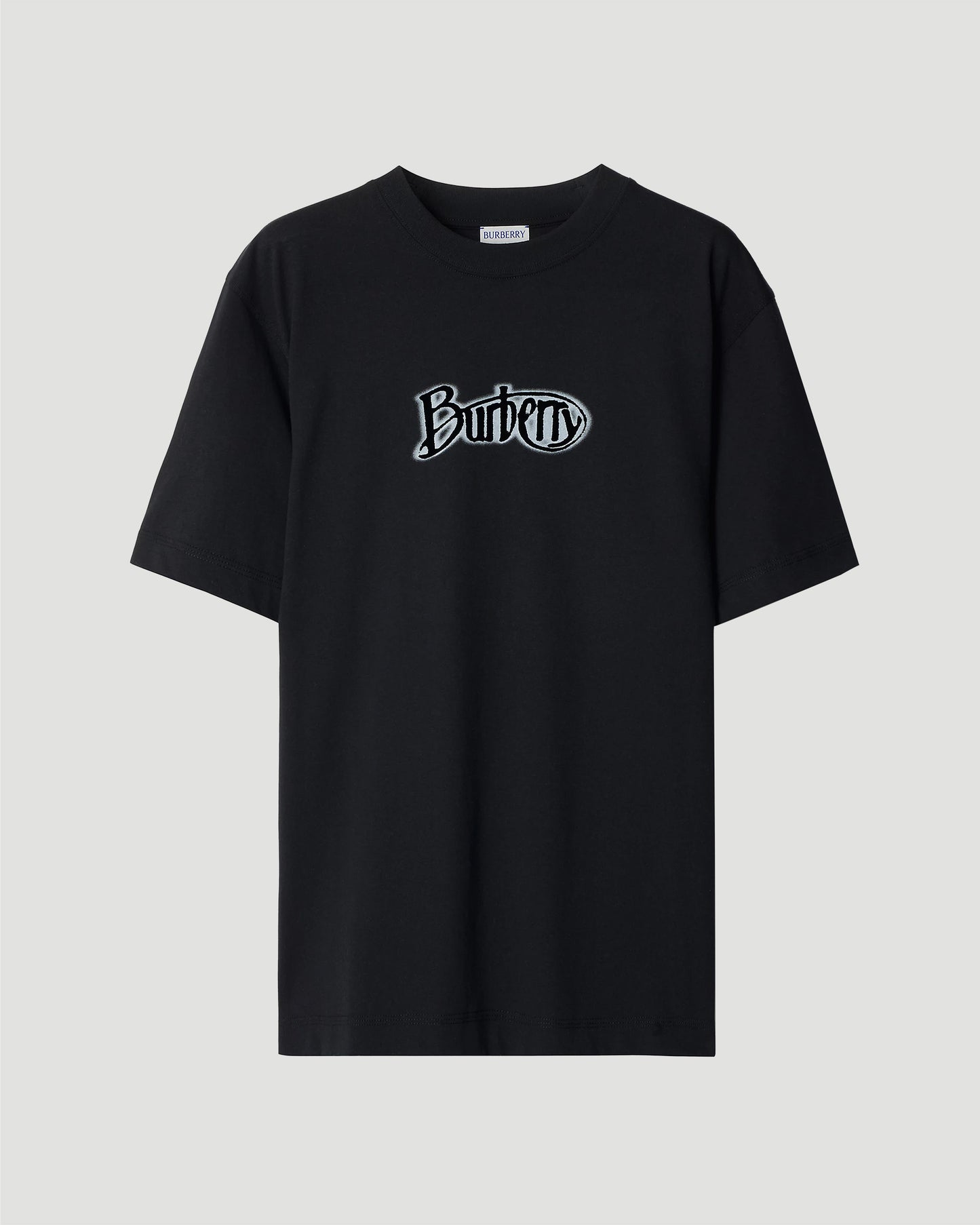 Logo Cotton T-shirt in Coal