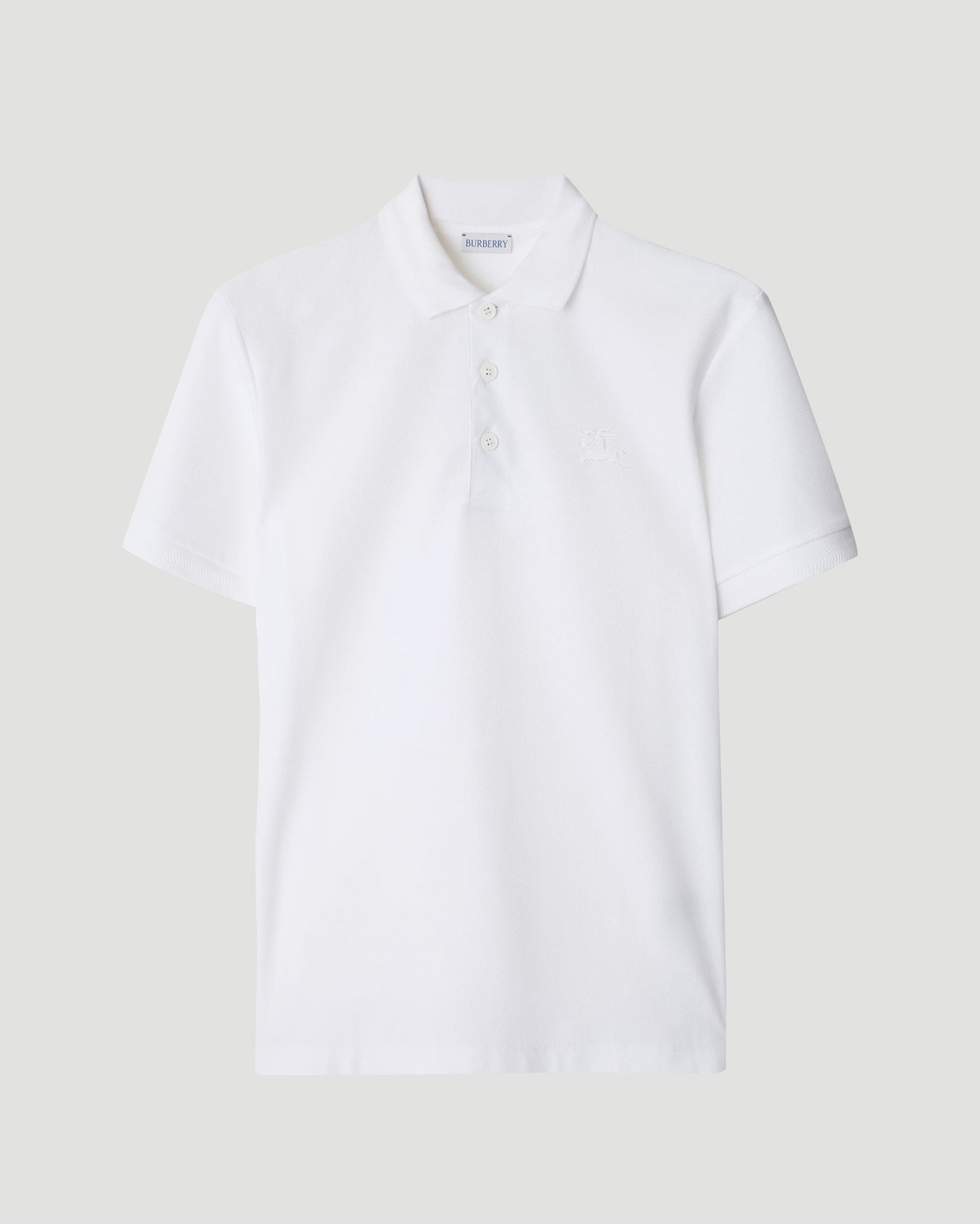 Cotton Polo Shirt in White