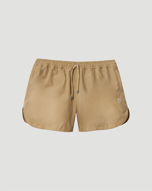 Nylon Cotton Shorts in Cracker