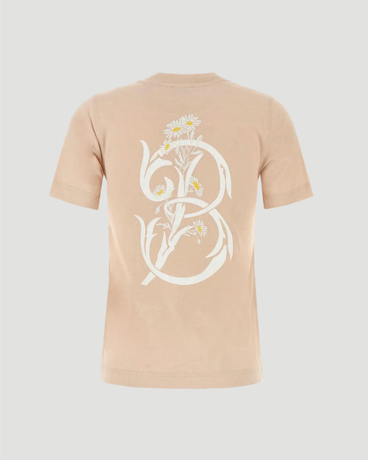 Daisy Logo Cotton T-Shirt in Teacup