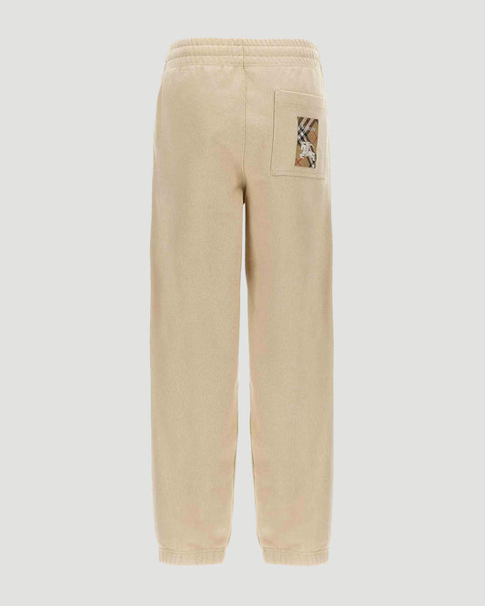 Check Label Jogging Pants