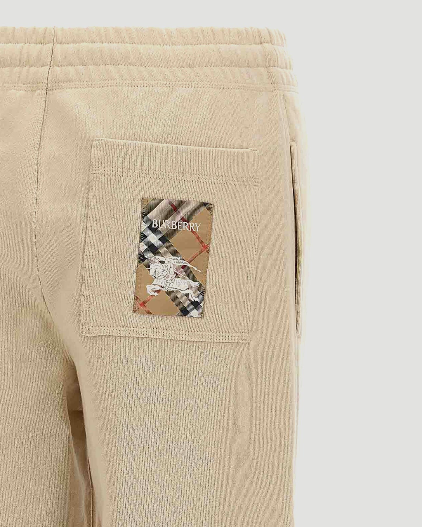 Check Label Jogging Pants