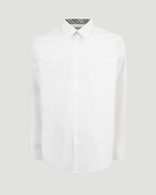 Classic Cotton Shirt in White