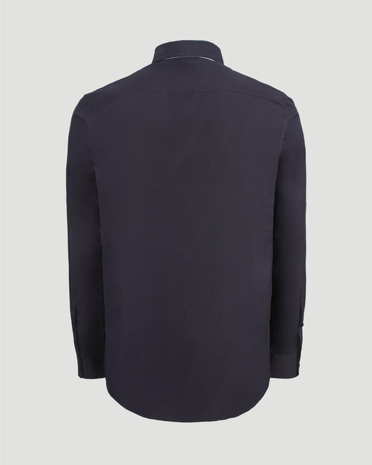 Classic Cotton Shirt in Indigo