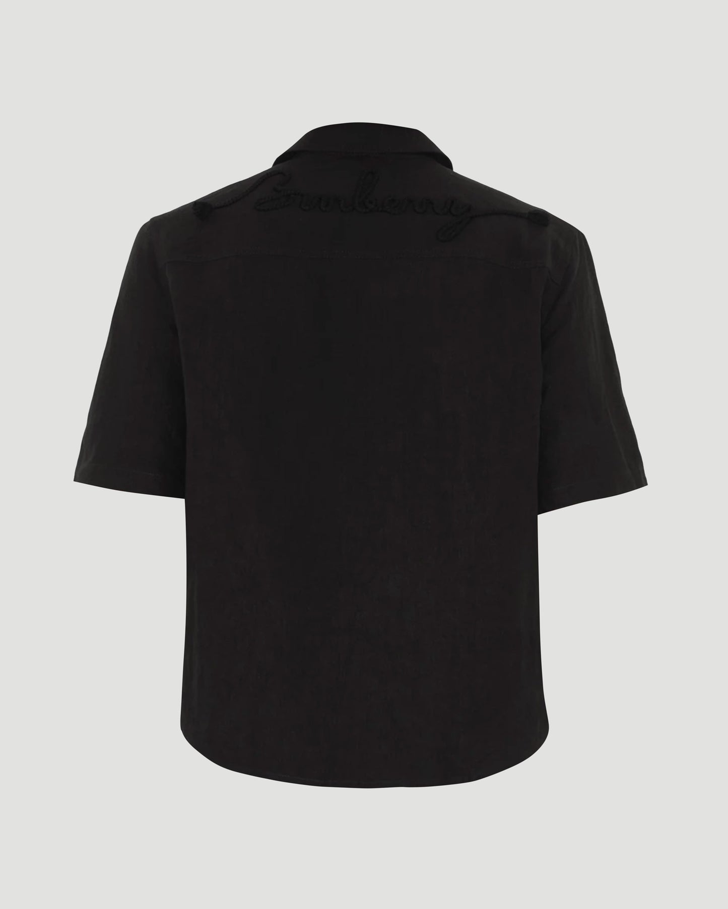 Linen Shirt in Black