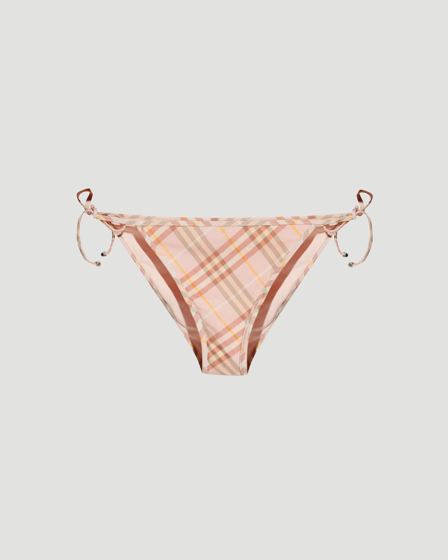 Check Bikini Bottoms in Teacup