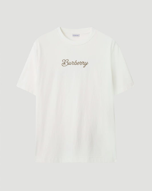 Surfer Knight Cotton T-Shirt in Chalk