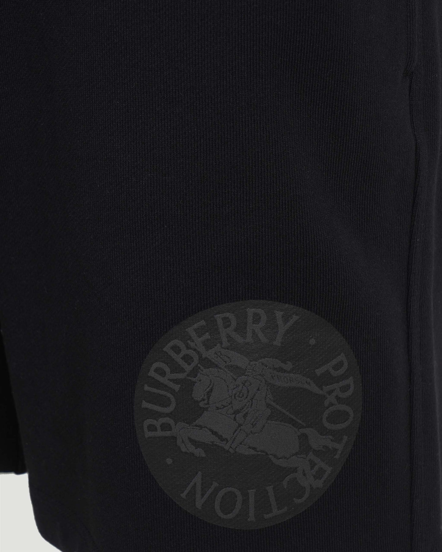 Cotton Shorts in Black