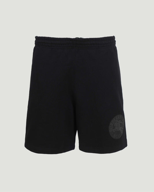 Cotton Shorts in Black