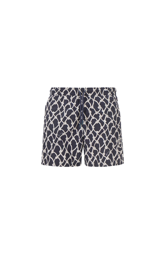 Knot Swim Shorts in Magnet