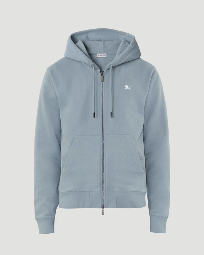 Knight Stamp Cotton Zip Hoodie