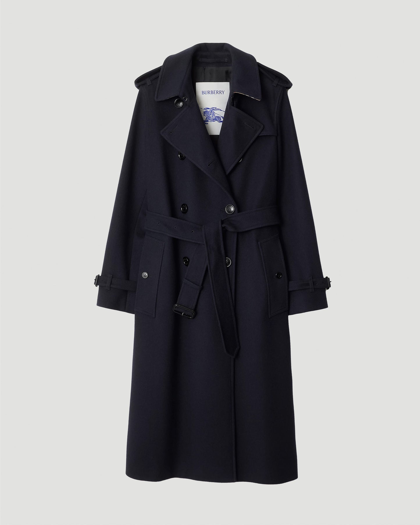 Long Cashmere Kensington Trench Coat