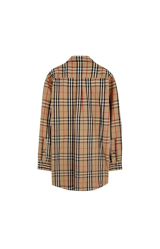 Vintage Check Pattern Shirt