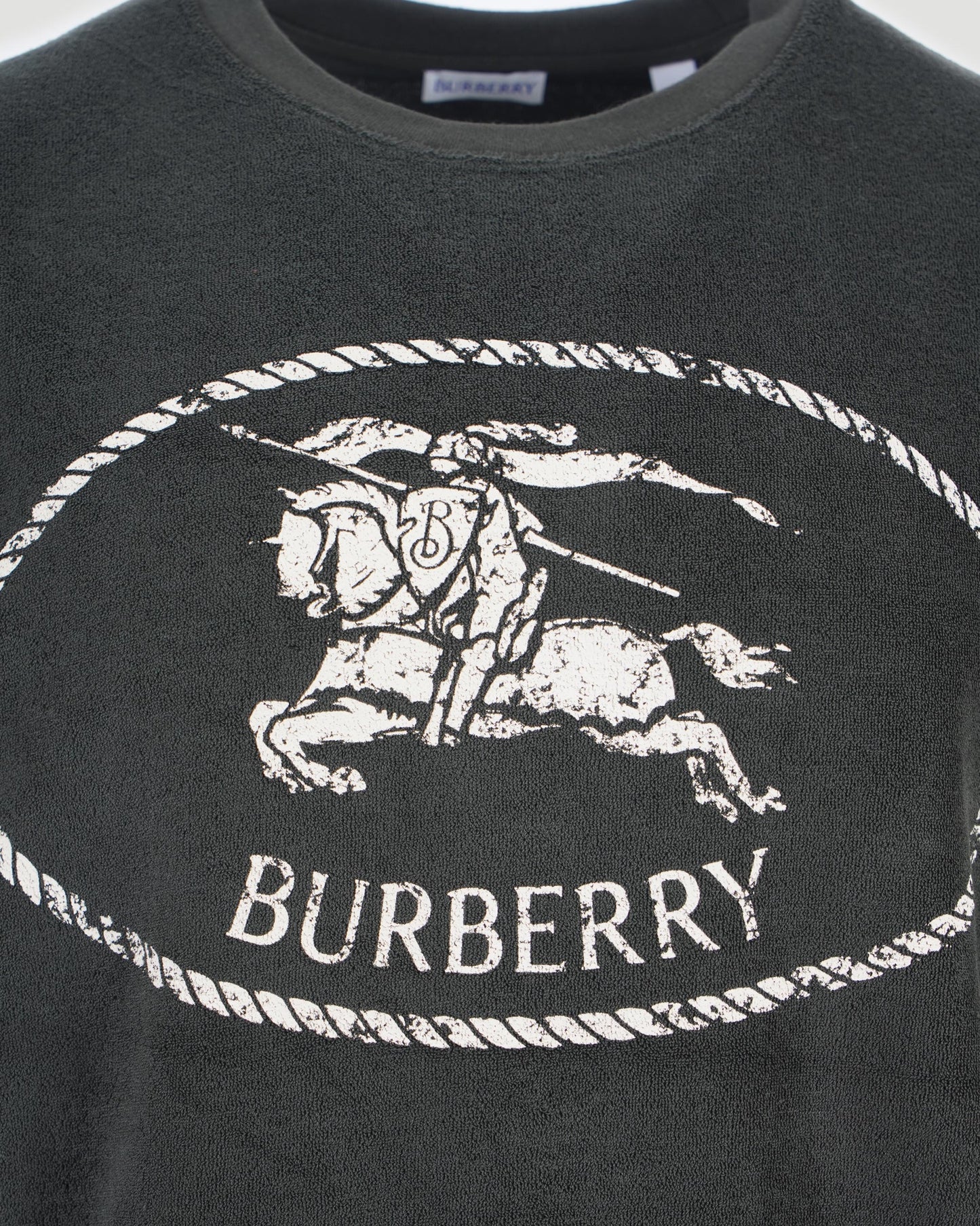 Knight Stamp Towelling T-shirt