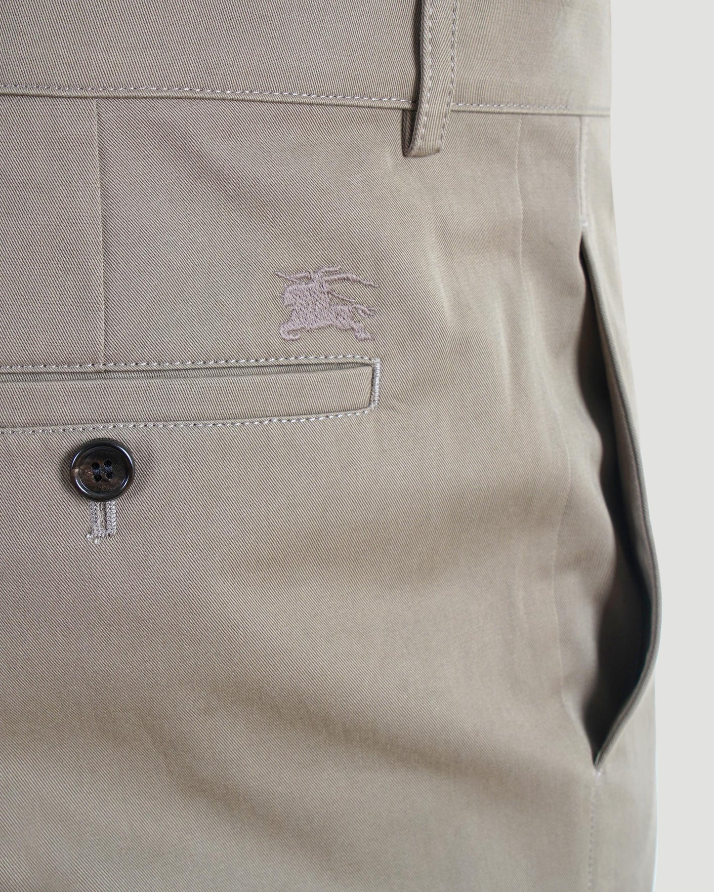 Cotton Chinos in Clay Brown