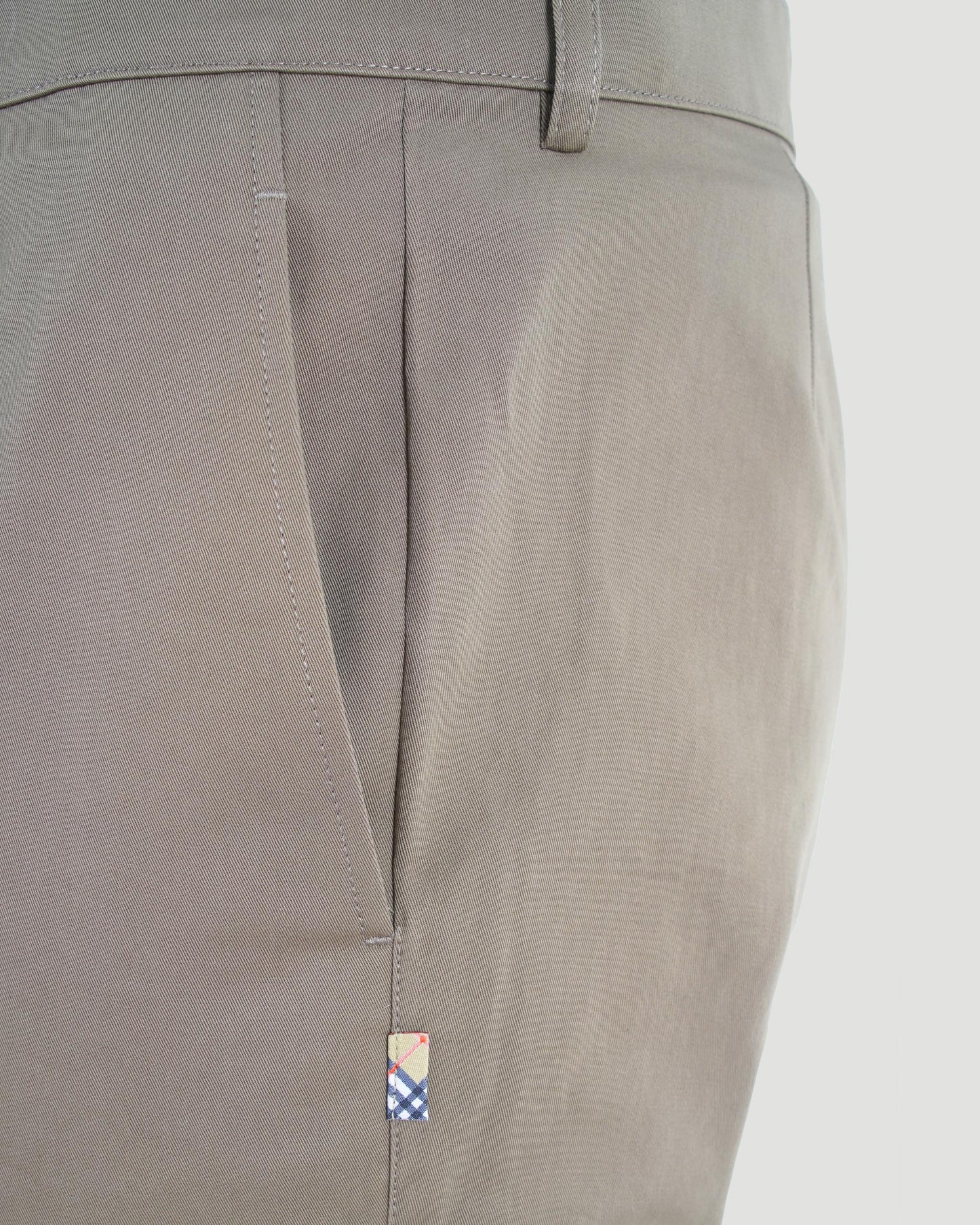 Cotton Chinos in Clay Brown