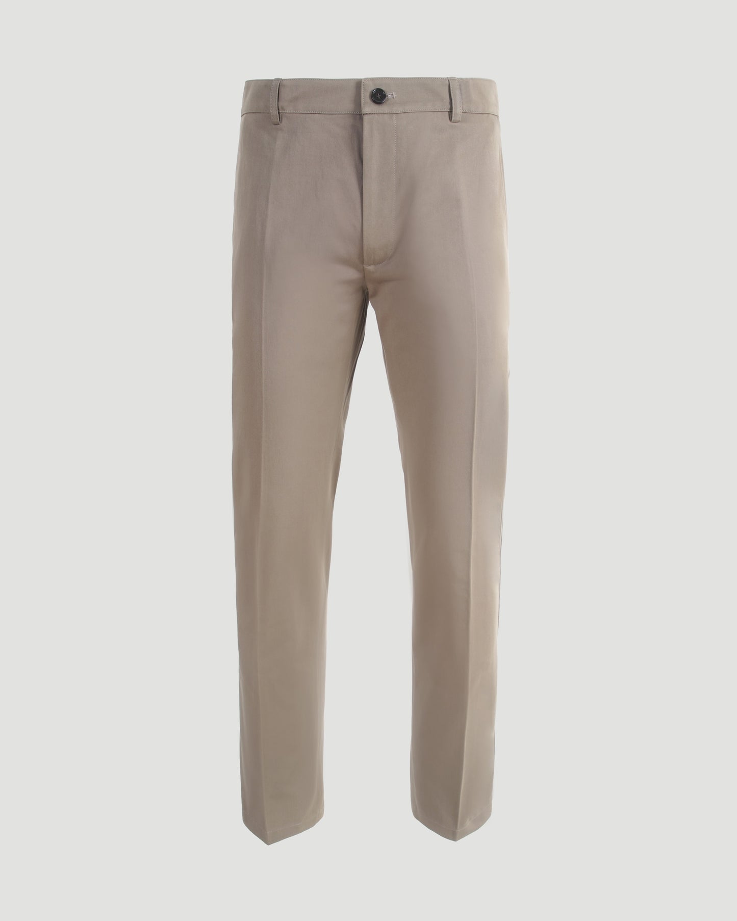 Cotton Chinos in Clay Brown