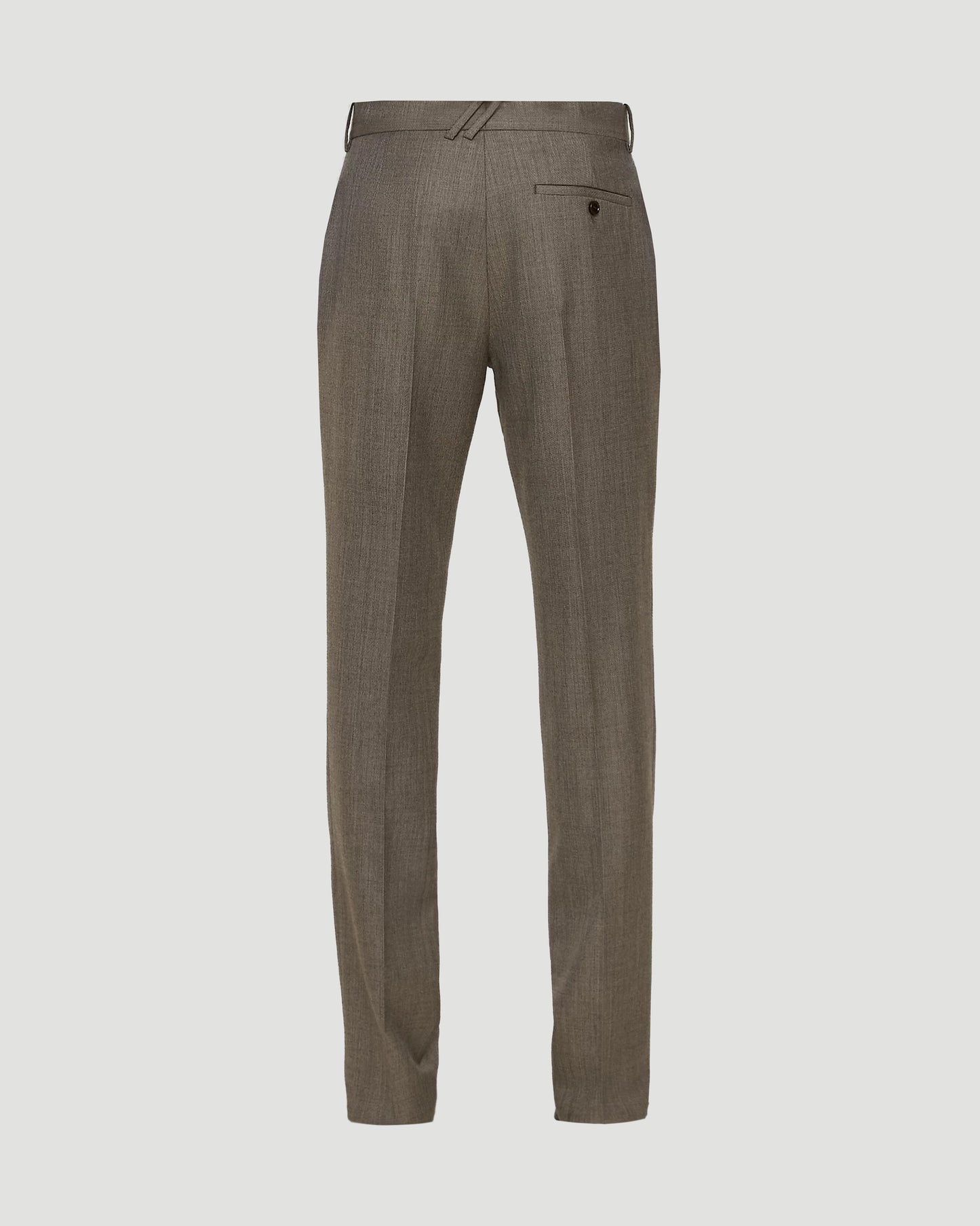 Sharkskin Wool Tailored Trousers
