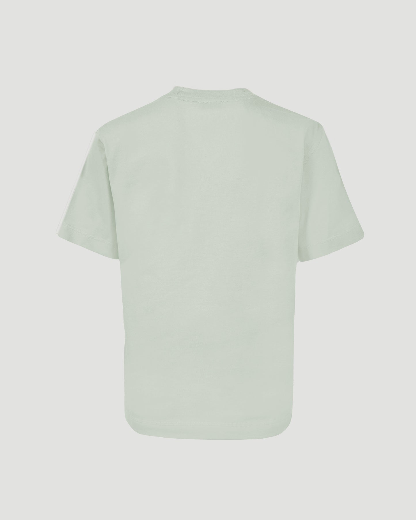 Check Cursive Logo Cotton T-Shirt