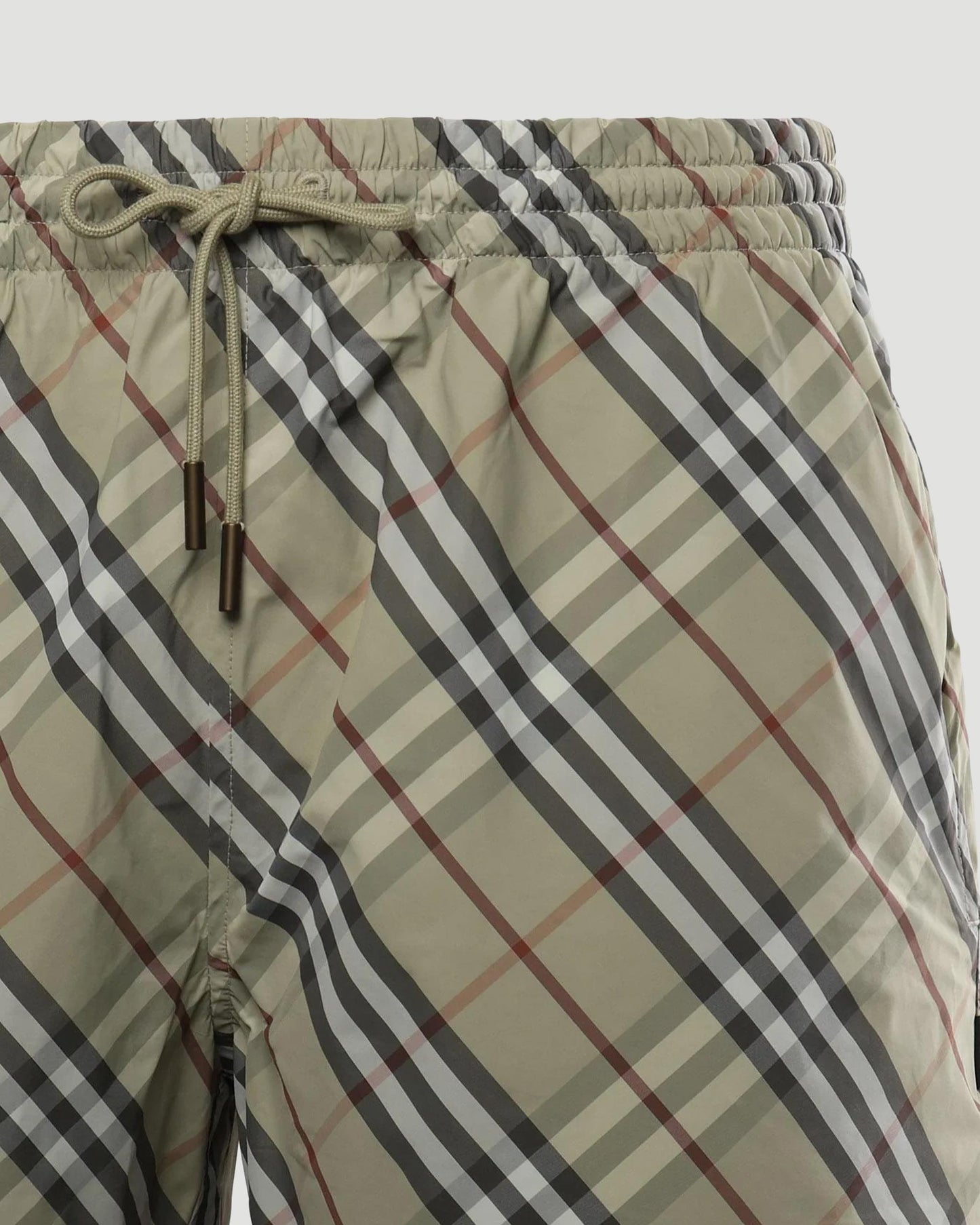 Green Check Swim Shorts