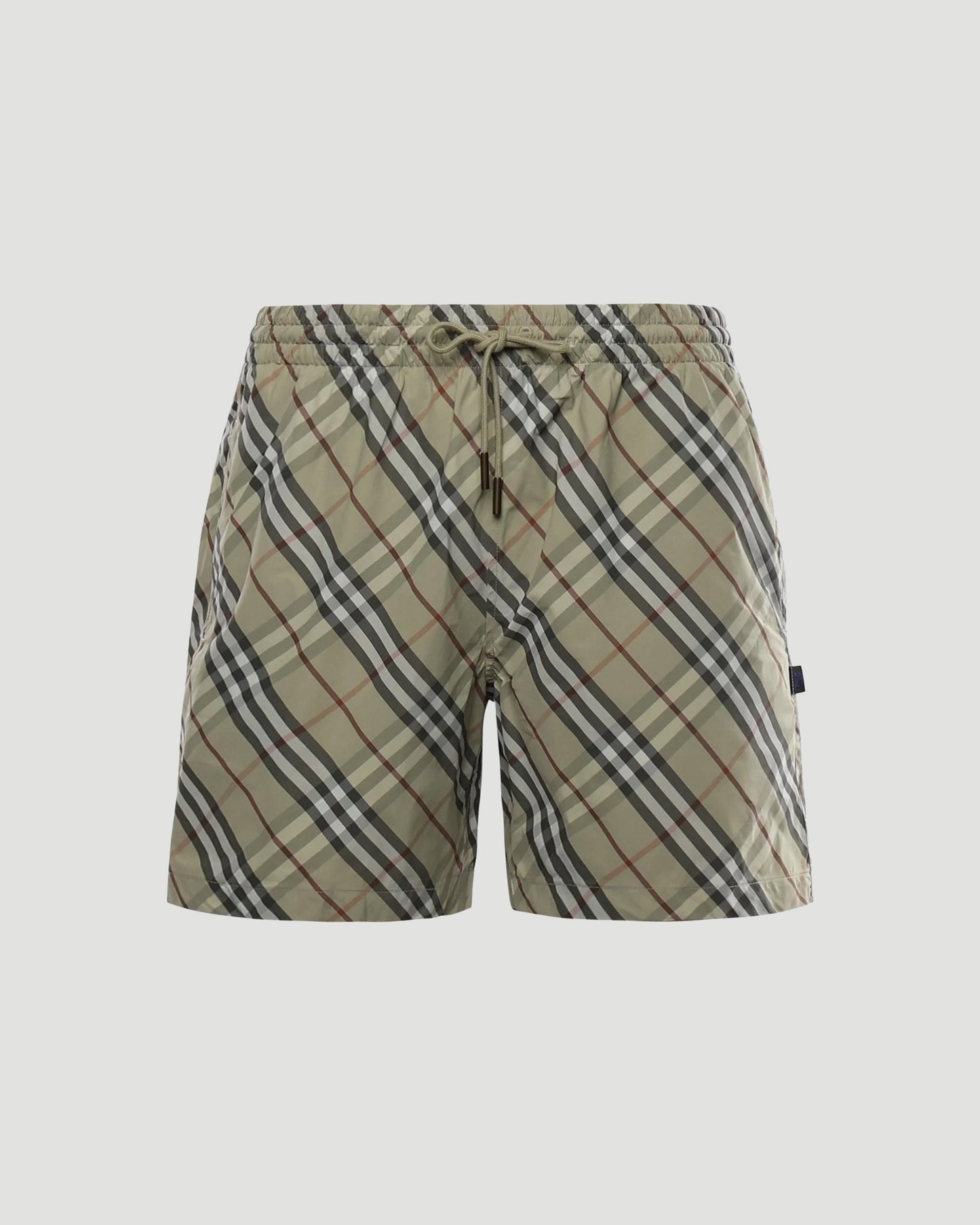 Green Check Swim Shorts