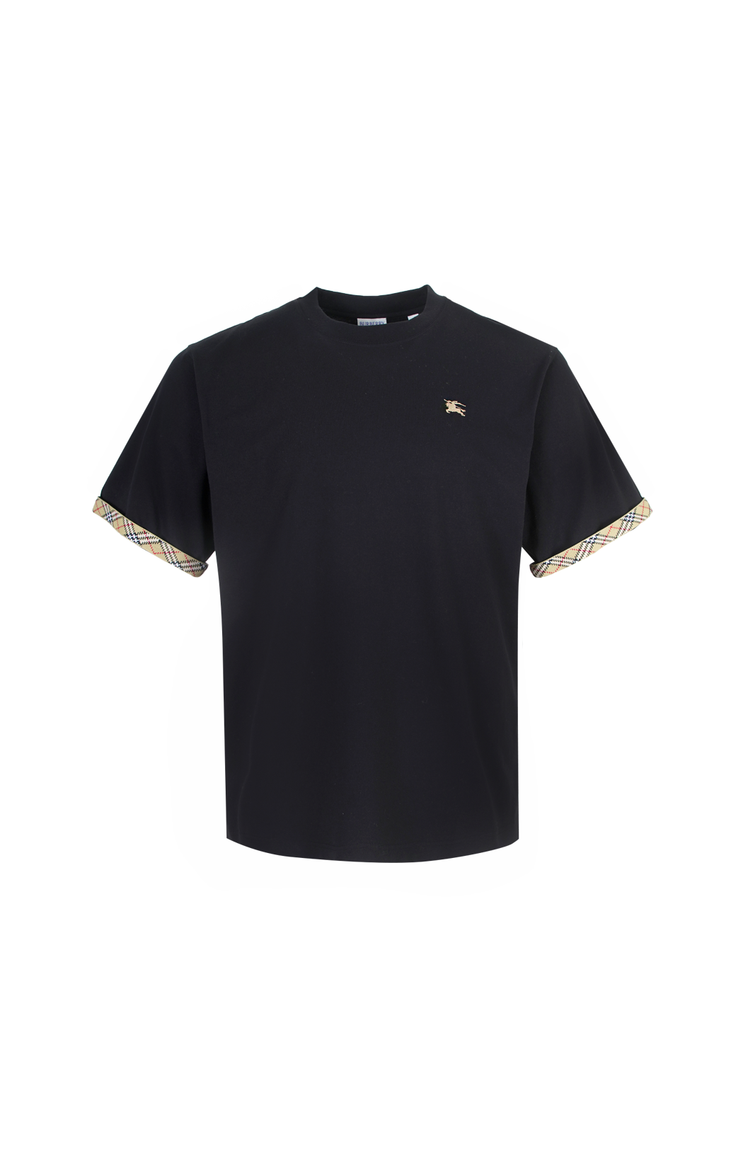 Check Collar T-Shirt