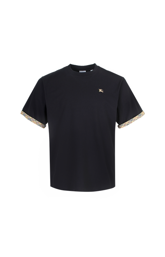 Check Collar T-Shirt