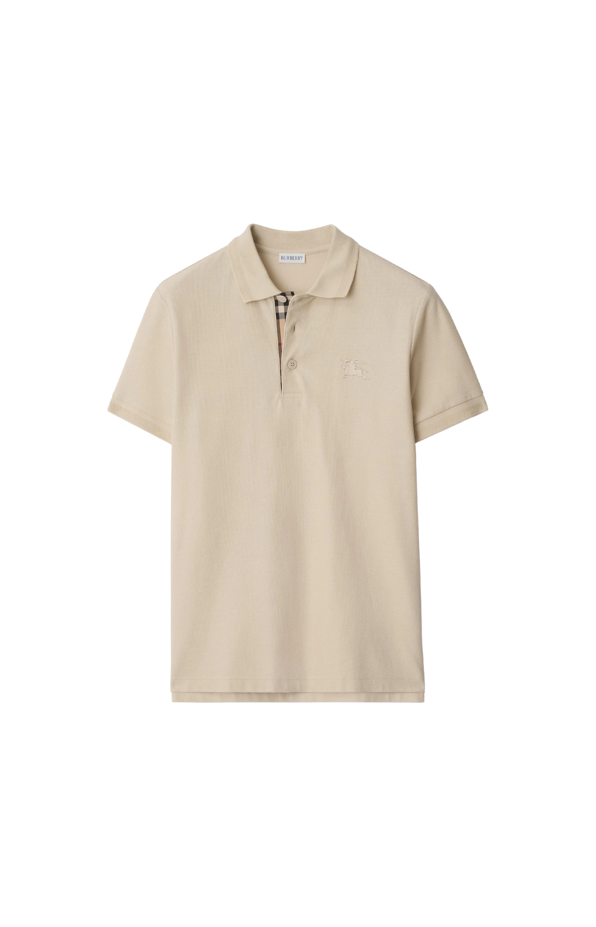 Cotton Polo Shirt in Clam