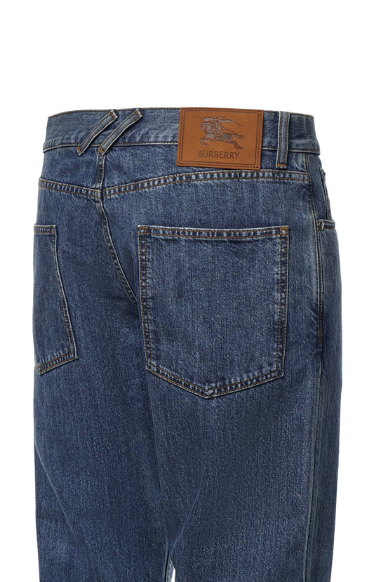 Burberry Straight Jeans in Mid Blue — product photo 2