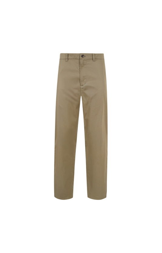 Burberry Brown Cotton Trousers