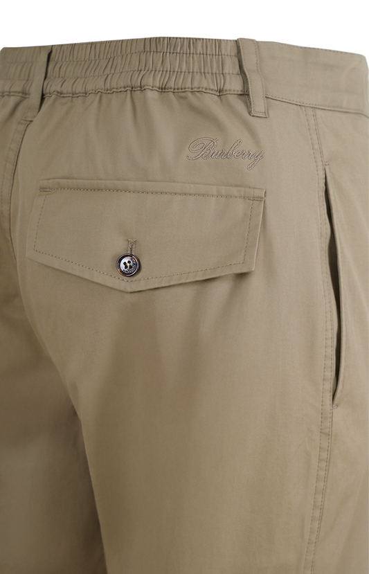 Burberry Brown Cotton Trousers