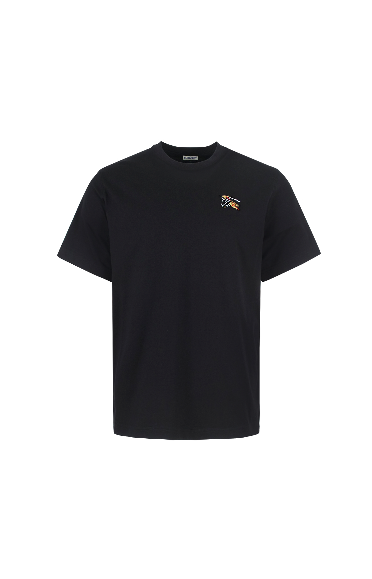 Burberry Knight Cotton T-shirt in Black