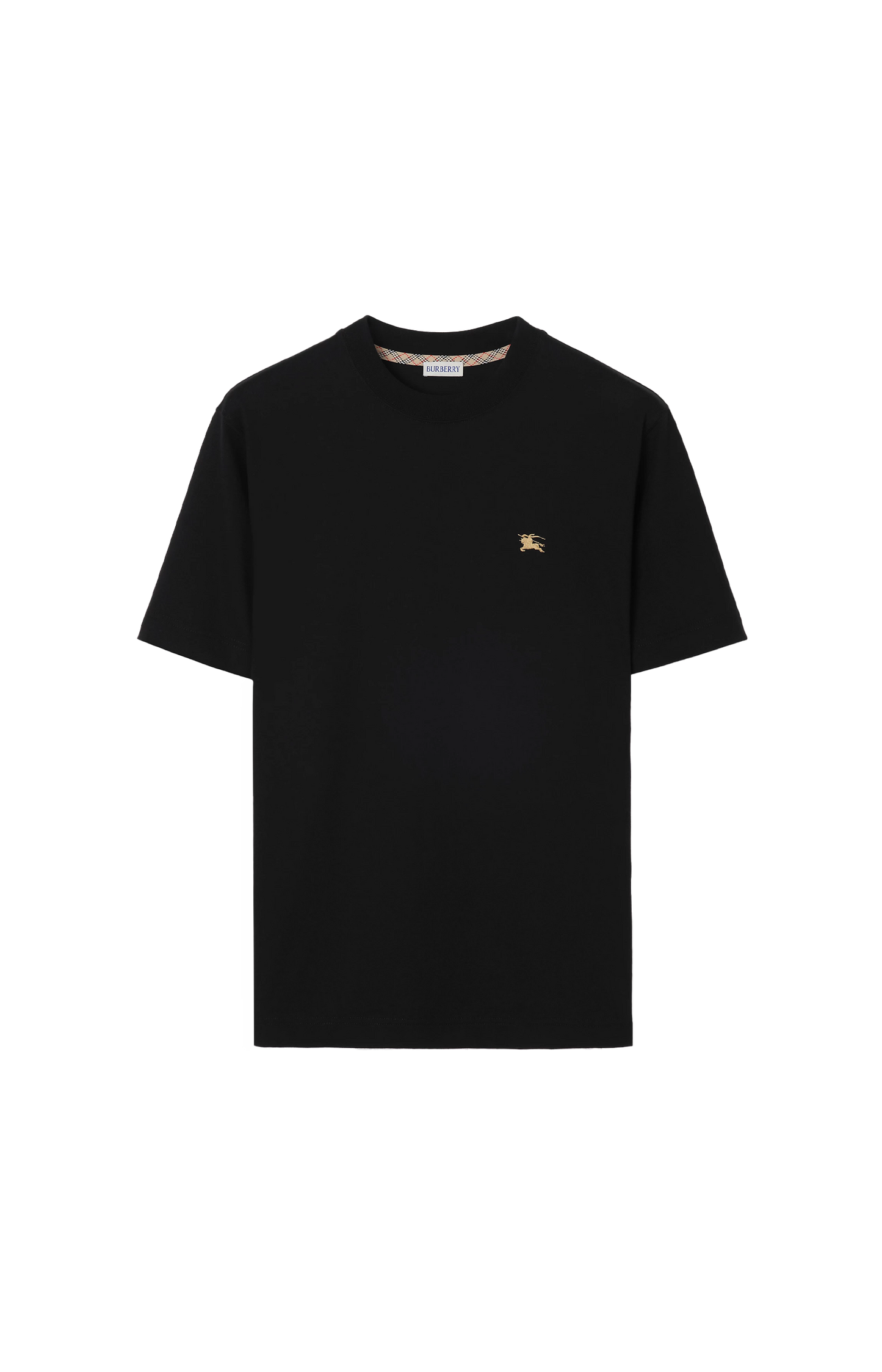 Black Cotton T-Shirt