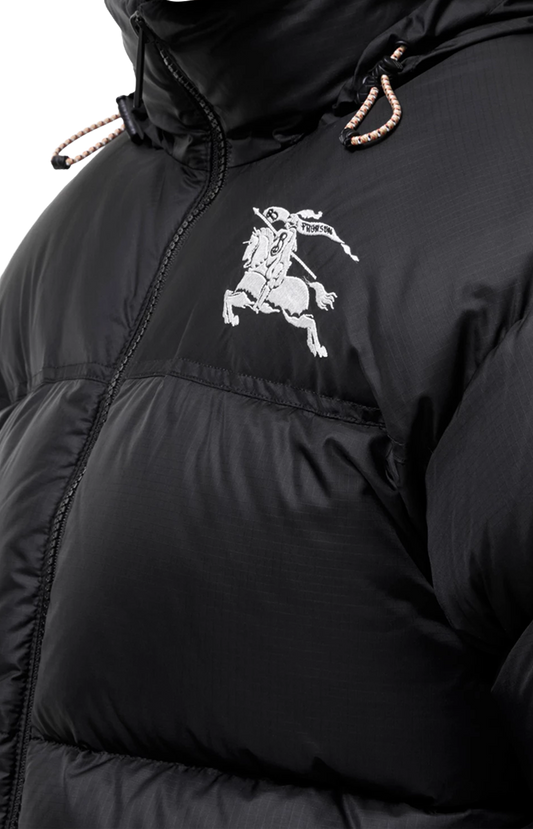 Burberry Highlands Puffer Jacket in Black — product photo 2