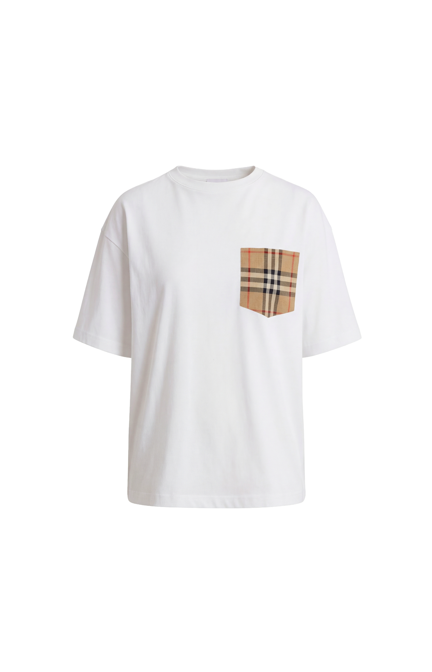 Vintage Check pocket T-shirt