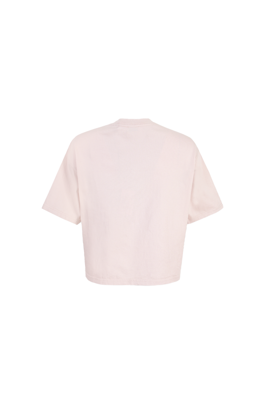 Cropped Cotton T-Shirt