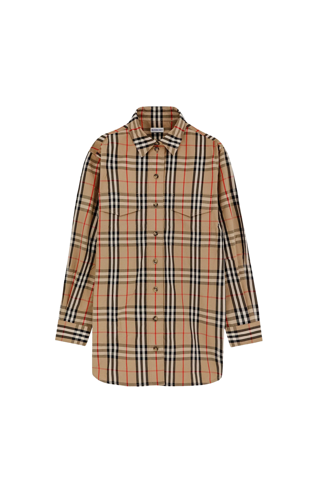 Vintage Check Pattern Shirt