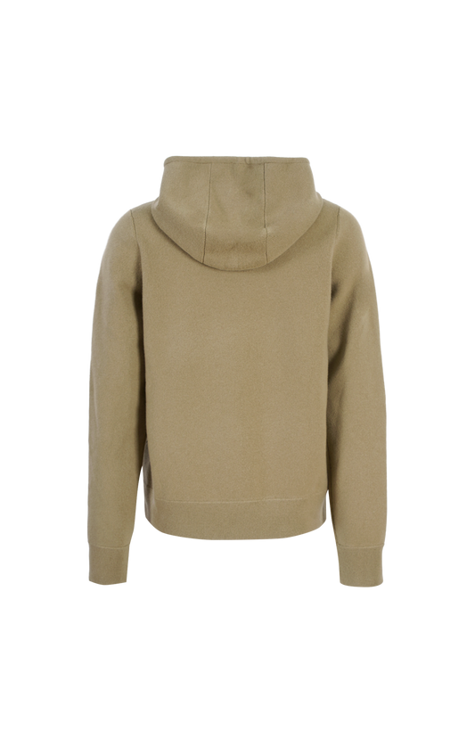 Cashmere Blend Zip Hoodie