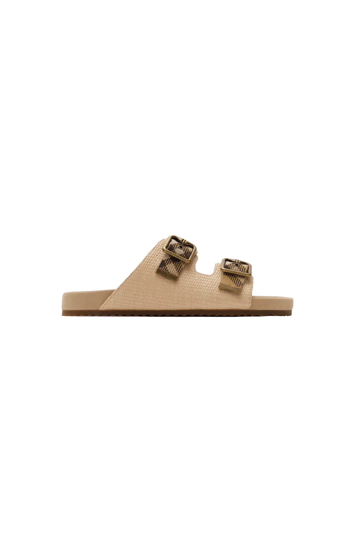 Check Suede Urchin Sandals