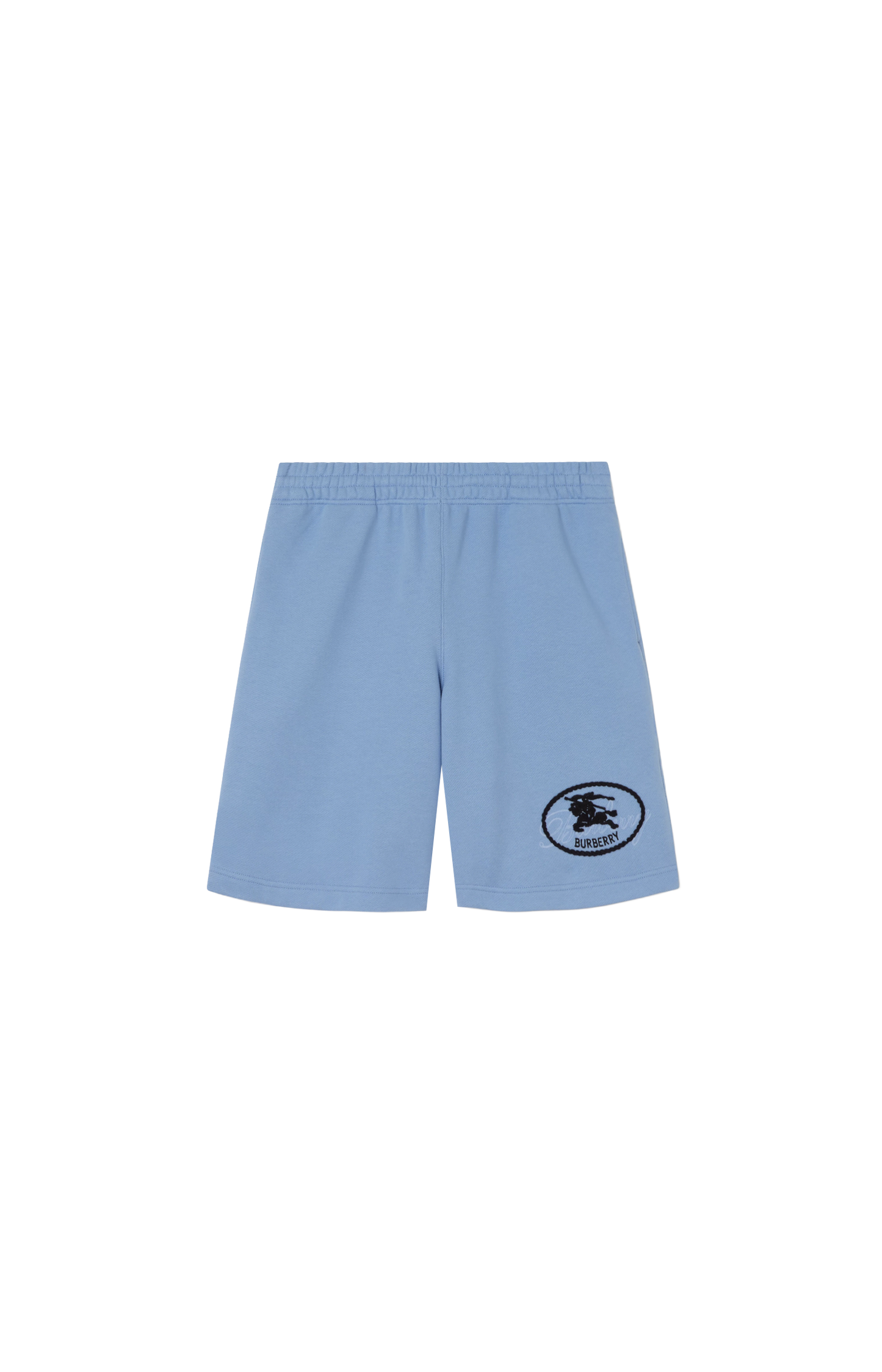 Knight-stamp cotton shorts