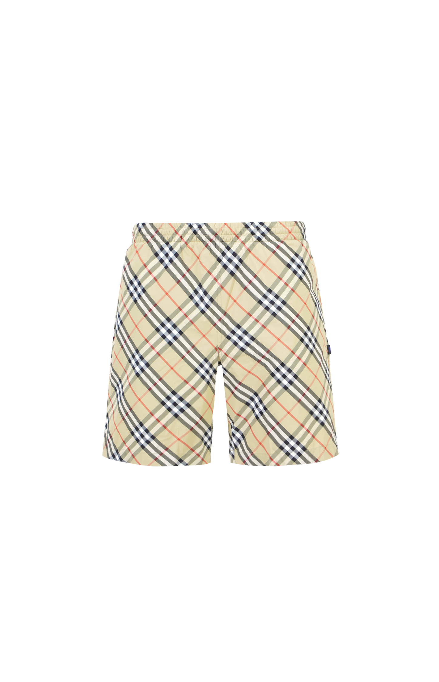 Check Swim Shorts