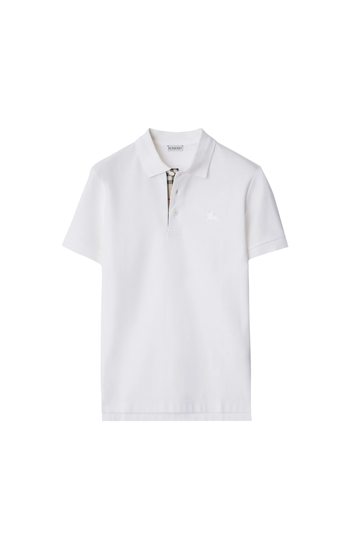 Cotton Polo Shirt in White