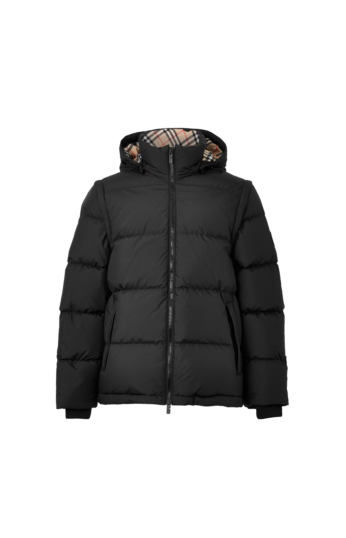 Bideford Puffer Jacket in Black