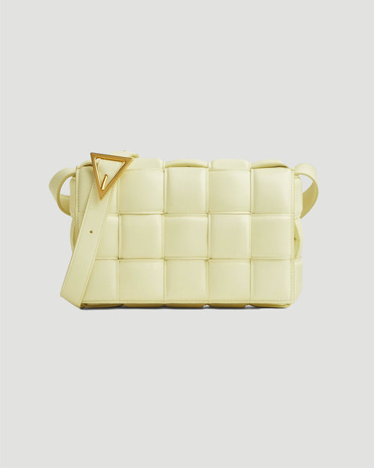 Padded Cassette Bag in washed zest